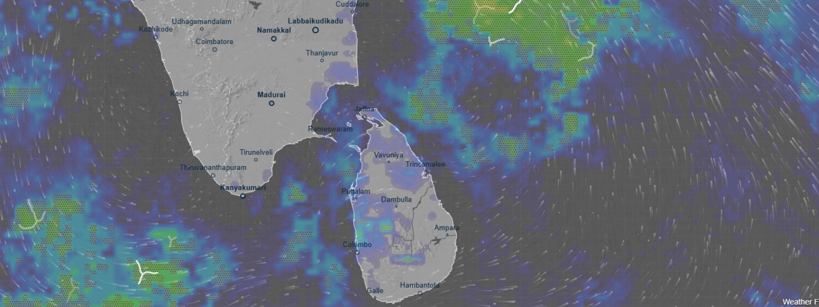 Showers Expected Due to Atmospheric Disturbance